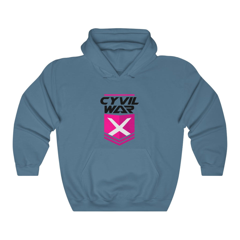 CYVIL WAR X - Pinky - Multicolor - Hooded Sweatshirt