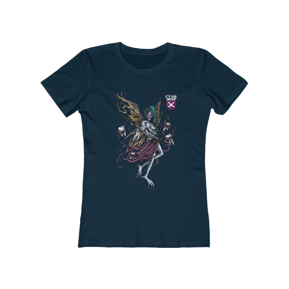 TOOTH FAIRY Women's  Multicolor on The Boyfriend T Shirt