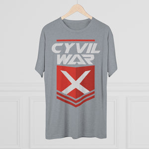 CYVIL WAR X - O.G. - Multicolor on Men's Tri-Blend Crew Tee