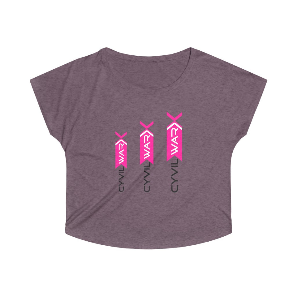 TRIPLE XXX - Women's Tri-Blend Dolman