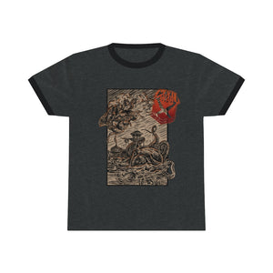 PERSEUS & PEGASUS - Multicolor on Ringer Tee