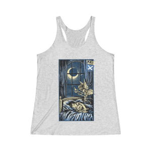 NIGHTMARES - Women's Tri-Blend Racerback Tank