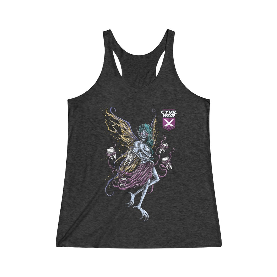 TOOTH FAIRY - Women's Tri-Blend Racerback Tank