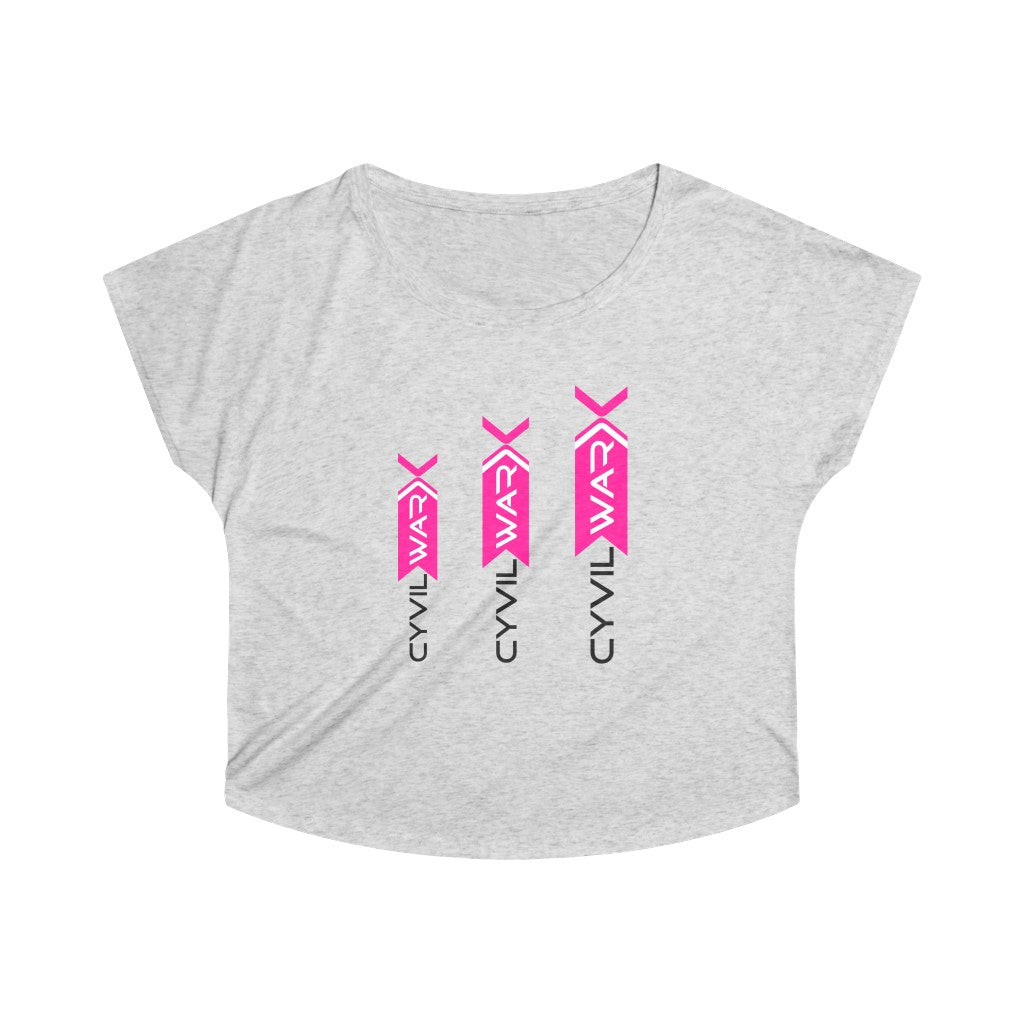 TRIPLE XXX - Women's Tri-Blend Dolman