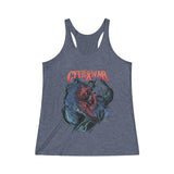 DARK TERRITORY - Women's Tri-Blend Racerback Tank