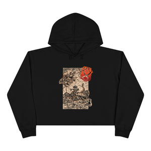 PERSEUS & PEGASUS - Crop Hoodie