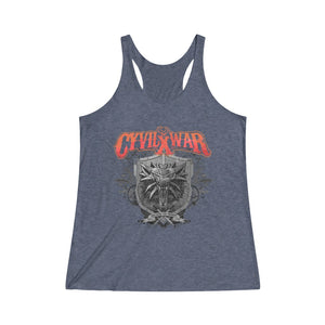 BIG BAD WOLF - Women's Tri-Blend Racerback Tank