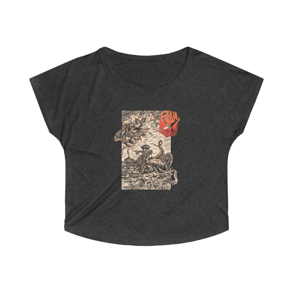 PERSEUS & PEGASUS - Women's Tri-Blend Dolman