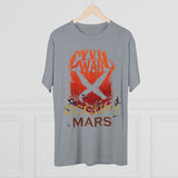 OCCUPY MARS - Multicolor on Men's Tri-Blend Crew Tee