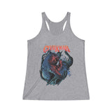 DARK TERRITORY - Women's Tri-Blend Racerback Tank