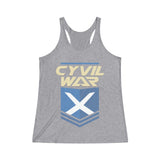 CYVIL WAR X - Twilight - Women's Tri-Blend Racerback Tank