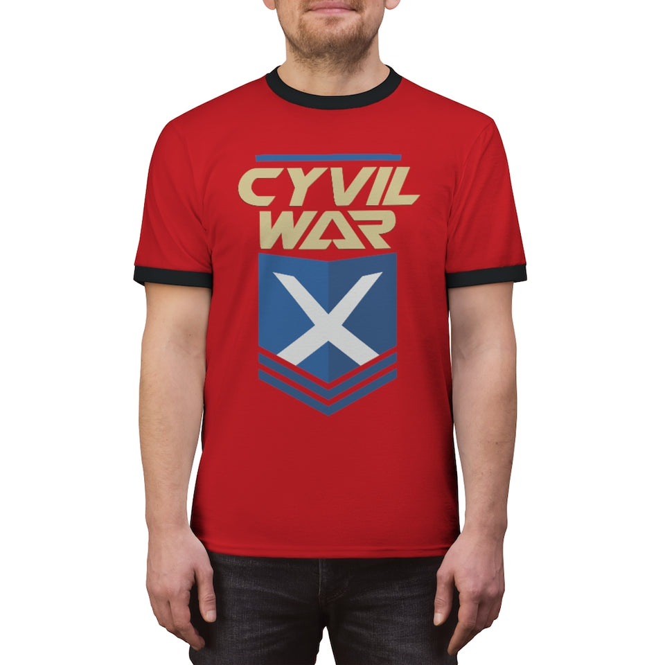 CYVIL WAR X - Twilight - Multicolor - Ringer Tee