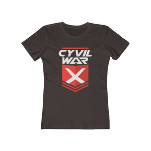 CYVIL WAR X O.G.Women's Multicolor on The Boyfriend T Shirt