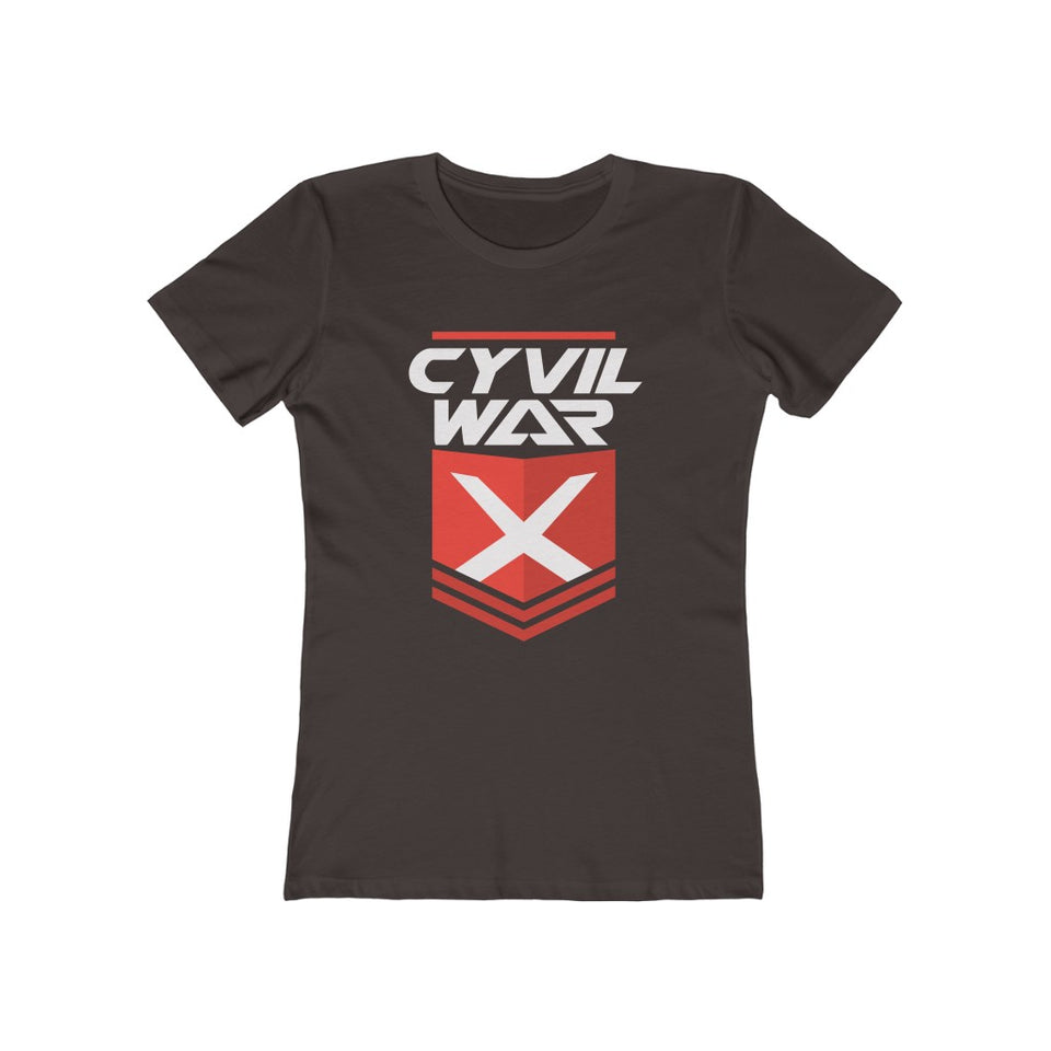 CYVIL WAR X O.G.Women's Multicolor on The Boyfriend T Shirt