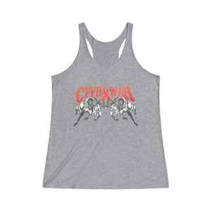 AMERICAN RAMS - Women's Tri-Blend Racerback Tank