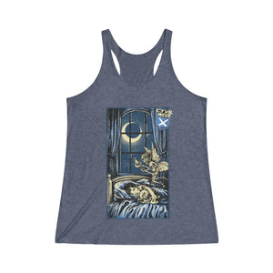 NIGHTMARES - Women's Tri-Blend Racerback Tank