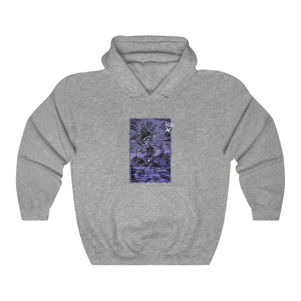 MEDUSA Multicolor on Hooded Sweatshirt