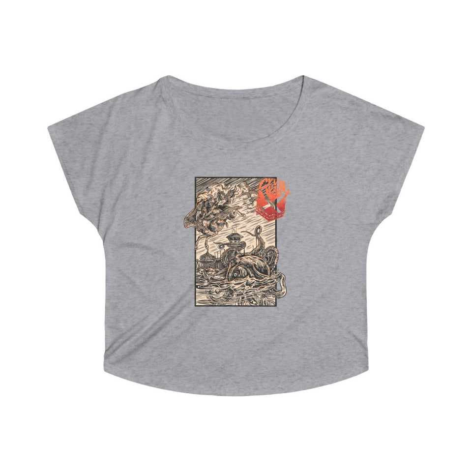 PERSEUS & PEGASUS - Women's Tri-Blend Dolman