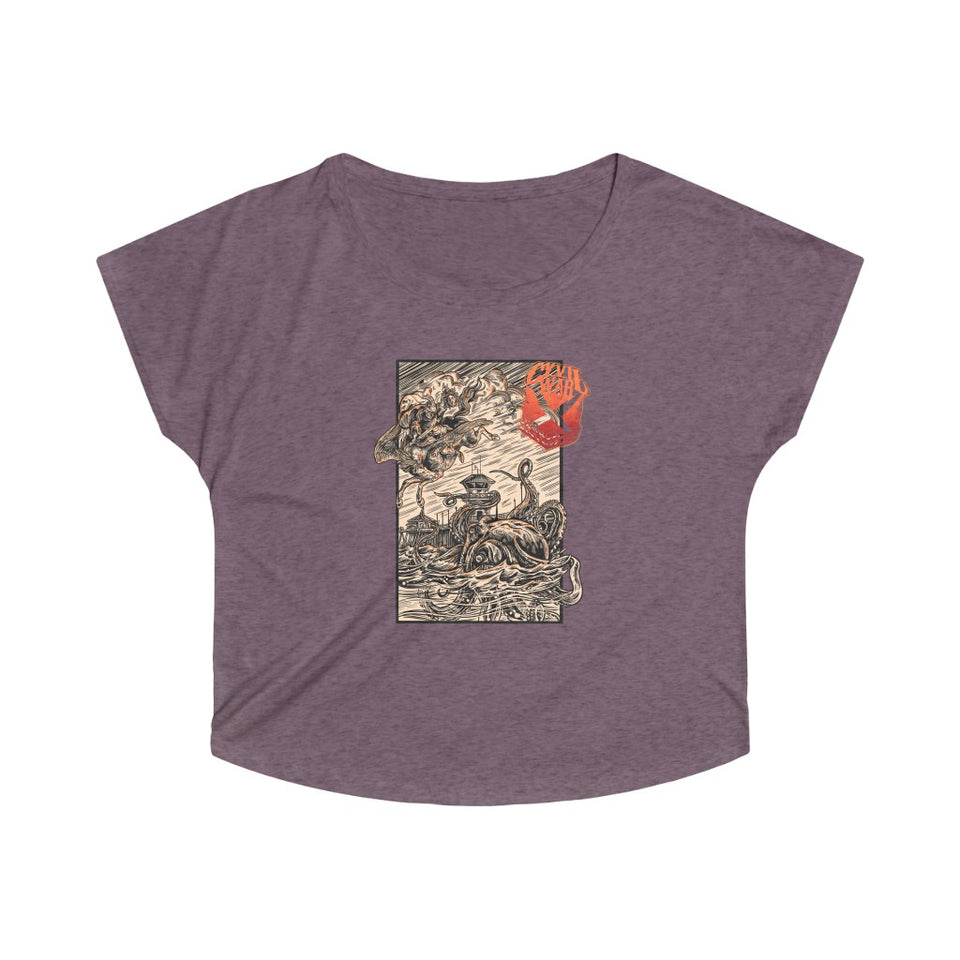 PERSEUS & PEGASUS - Women's Tri-Blend Dolman