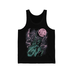 LIBERTY OR DEATH Mens Multicolor on Jersey Tank