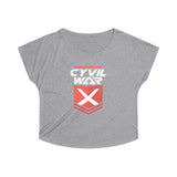 CYVIL WAR X - O.G. - Women's Tri-Blend Dolman