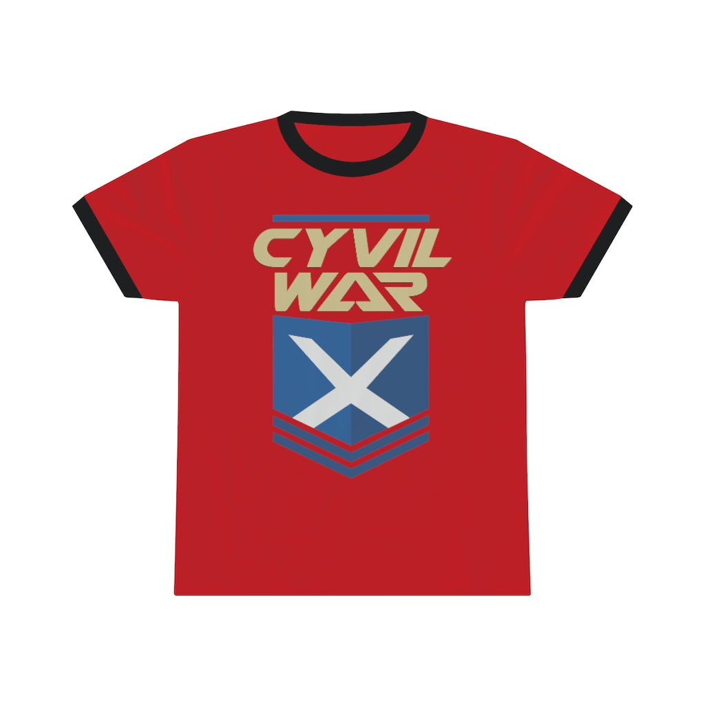 CYVIL WAR X - Twilight - Multicolor - Ringer Tee