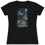 NIGHTMARES Womens Multicolor on Triblend T Shirt