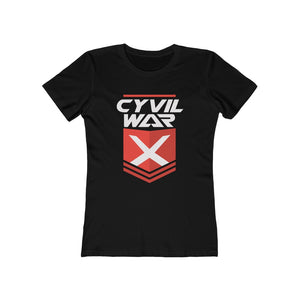 CYVIL WAR X O.G.Women's Multicolor on The Boyfriend T Shirt