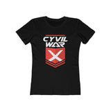 CYVIL WAR X O.G.Women's Multicolor on The Boyfriend T Shirt