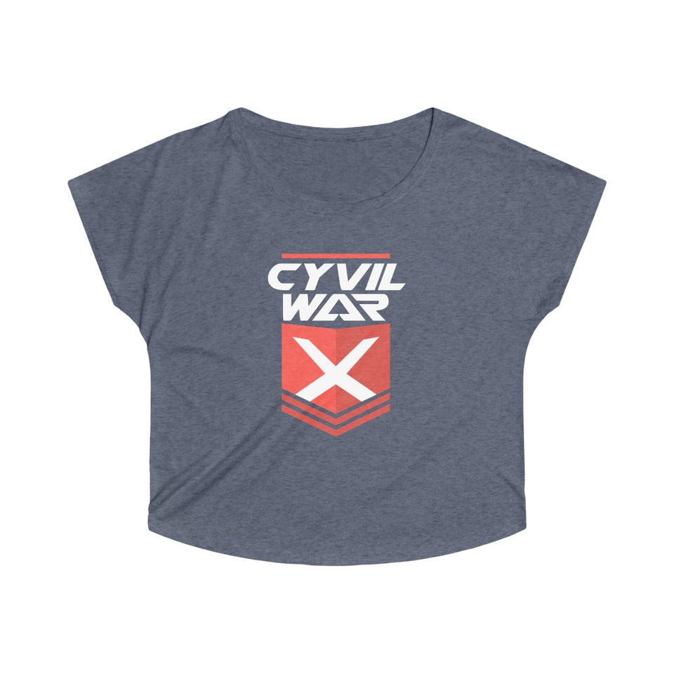 CYVIL WAR X - O.G. - Women's Tri-Blend Dolman