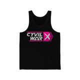 BROKEN BADGE - PINKMAN - Mens Multicolor on Jersey Tank