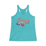 FIGHTING FISHYS - Women's Tri-Blend Racerback Tank