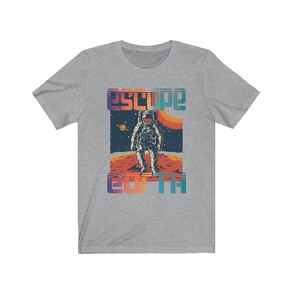 ESCAPE EARTH - Jersey Short Sleeve Tee